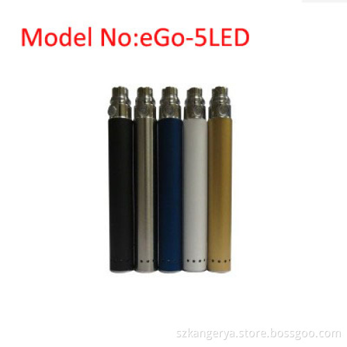 Special Design EGO 5 LED Light Electronic Cigarette, E Cigarette EGO-LED